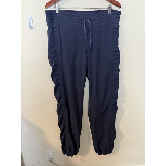 ATHLETA LINED LA VIVA PANT 14T NAVY BLUE - Picture 1 of 4